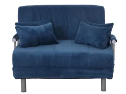 MCW Schlafsessel K29 Stoff Cord 330g/m² Blau