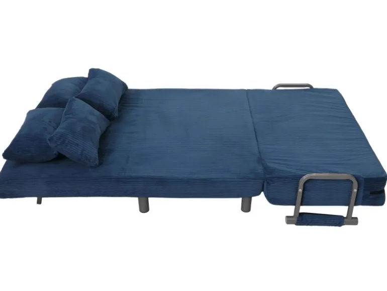 MCW Schlafsessel K29 Stoff Cord 330g/m² Blau