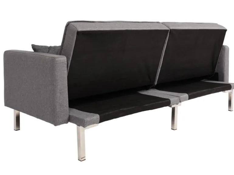 MCW Schlafsofa K65 Stoff/Textil Grau