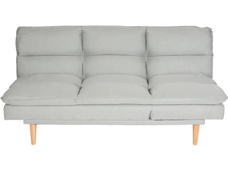 MCW Schlafsofa M79 Stoff/Textil Mint-Grau