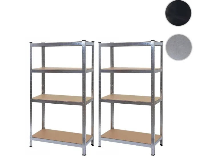 MCW Schwerlastregal D67 2er-Set Verzinkt