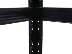 MCW Schwerlastregal E33 Schwarz 200x120x60cm