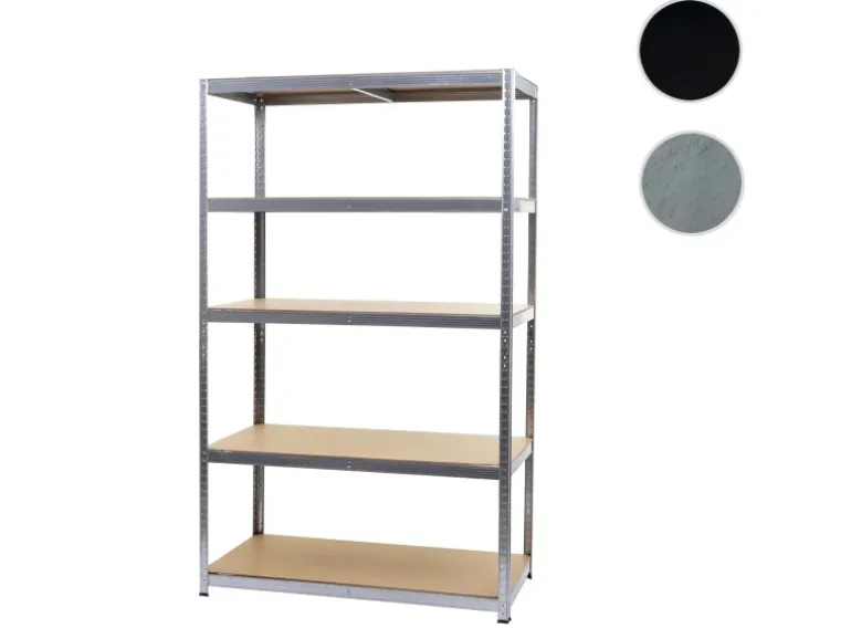 MCW Schwerlastregal E33 Verzinkt 200x120x60cm