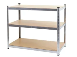 MCW Schwerlastregal E33 Verzinkt 200x120x60cm