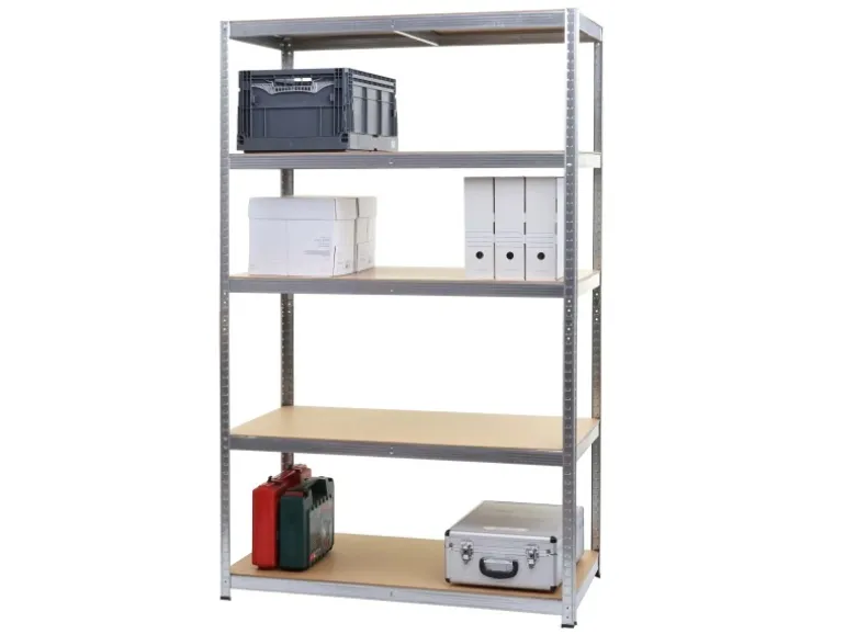 MCW Schwerlastregal E33 Verzinkt 200x120x60cm