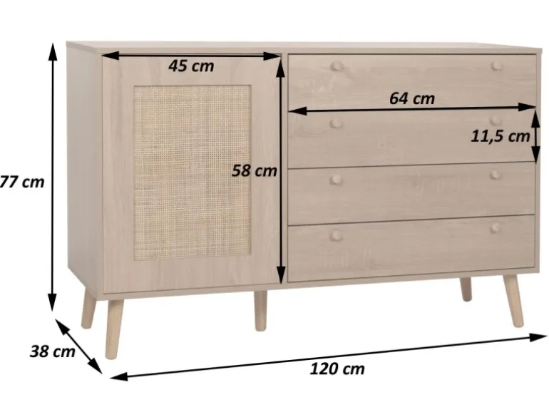 MCW Sideboard M43
