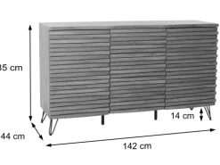 MCW Sideboard M49 Walnuss-Optik