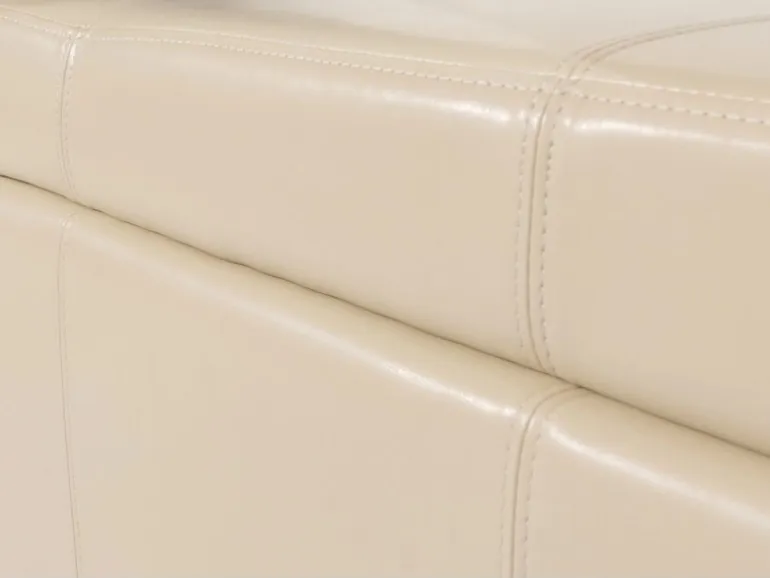 MCW Sitzbank mit Aufbewahrung Arezzo XXL Creme