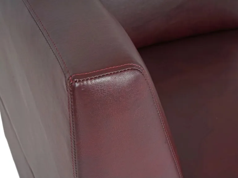 MCW 4-Sitzer Sofa Moncalieri Rot-Braun