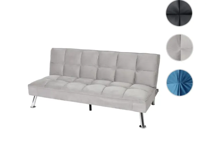 MCW Sofa K21 Samt Grau