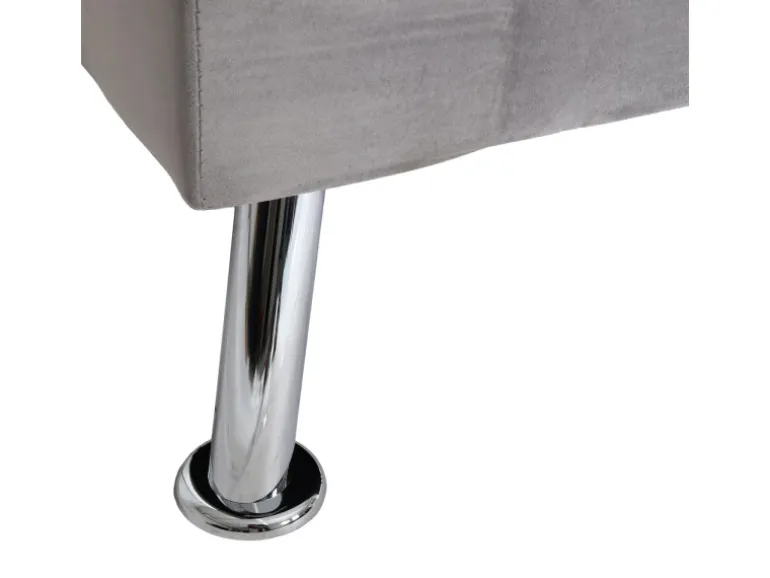 MCW Sofa K21 Samt Grau