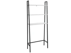 MCW Standregal K82 Marmor-Optik Weiß