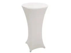 MCW Stehtisch mit Husse J30 2-teilig Husse Creme-Beige