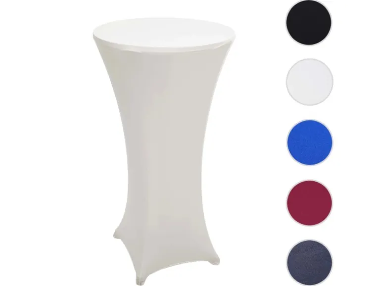 MCW Stehtisch mit Husse J30 2-teilig Husse Creme-Beige