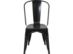 MCW Stuhl A73 Metall Schwarz