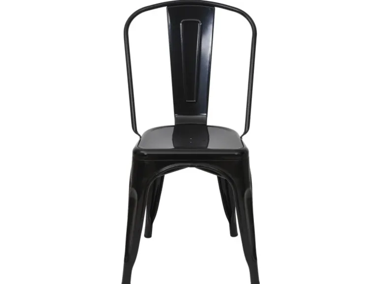 MCW Stuhl A73 Metall Schwarz
