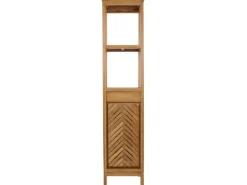 MCW Teak-Hochschrank M74 1 Tür 4 Fächer