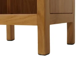 MCW Teak-Hochschrank M70 2 Türen 5 Fächer