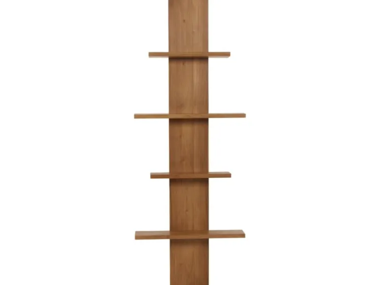 MCW Teak-Wandregal M72 151x56x15cm