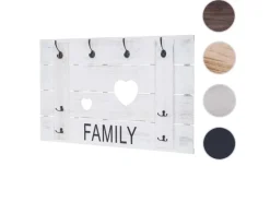 MCW Wandgarderobe C89 Family Shabby-Look Weiß Shabby