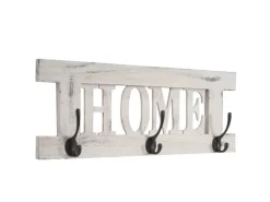 MCW Wandgarderobe C60 Home Shabby-Look Weiß Shabby