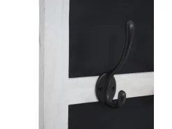 MCW Wandgarderobe C51 mit Kreidetafel Weiß Shabby