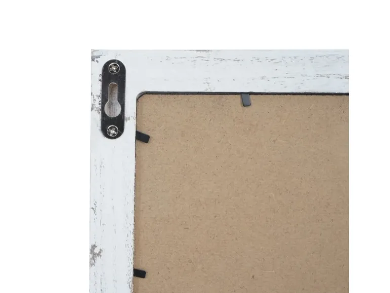 MCW Wandgarderobe C51 mit Kreidetafel Weiß Shabby