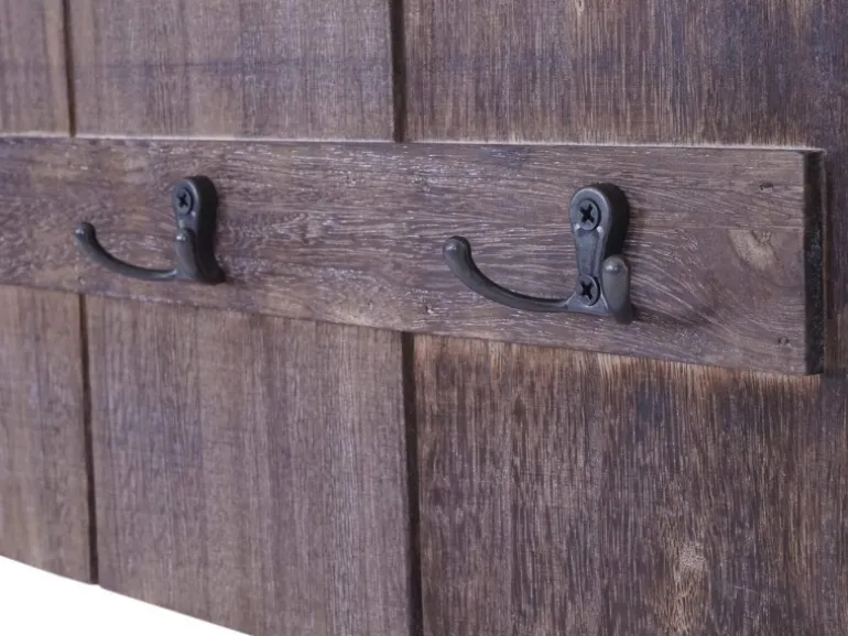 MCW Wandgarderobe C89 Welcome Shabby Braun Shabby