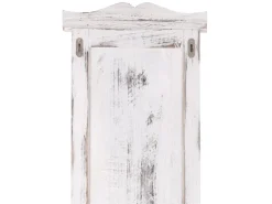 MCW Wandgarderobe H33 2er-Set Weiß Shabby