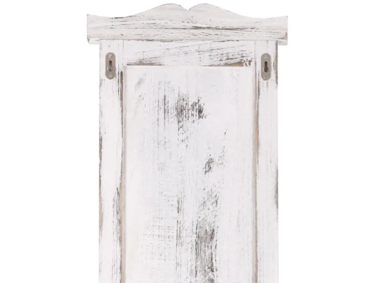 MCW Wandgarderobe H33 2er-Set Weiß Shabby