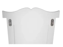 MCW Wandgarderobe H33 2er-Set Weiß Lackiert