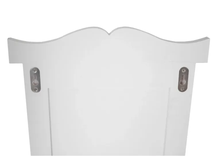 MCW Wandgarderobe H33 2er-Set Weiß Lackiert