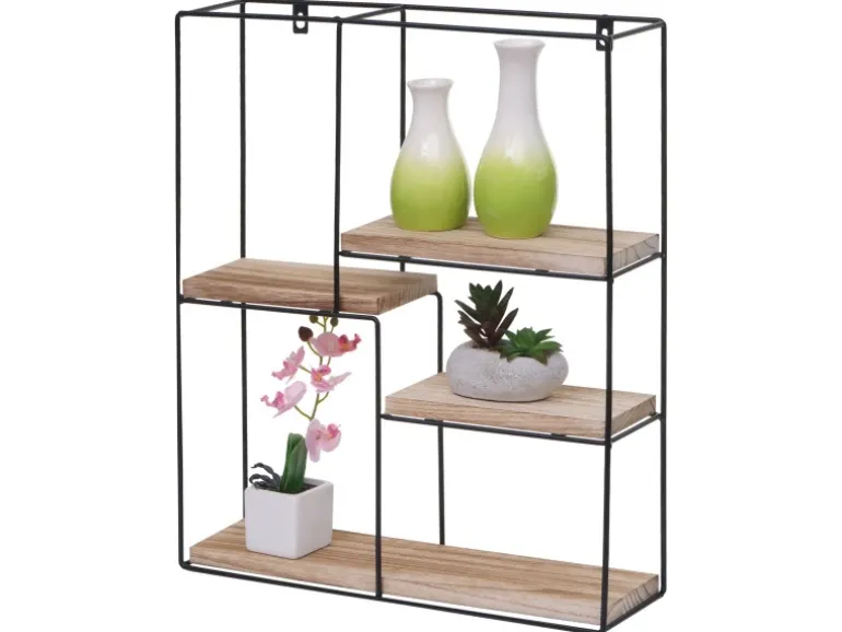 MCW Wandregal K76 51x40x11cm Natur