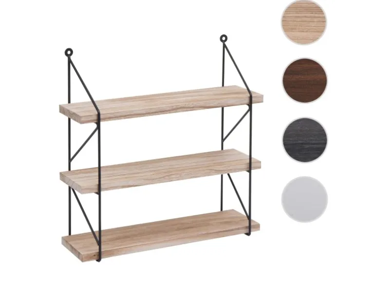 MCW Wandregal K78 40x40x13cm Natur