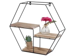 MCW Wandregal K76 43x49x11cm Natur