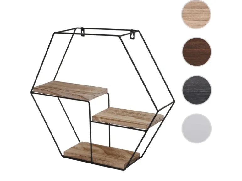 MCW Wandregal K76 43x49x11cm Natur