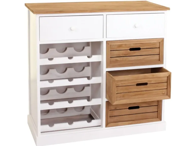 MCW Weinregal B96 mit Schubladen