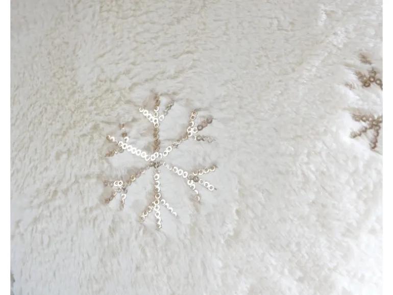 MCW Wohndecke mit Deko-Kissen Schnee 2-tlg.