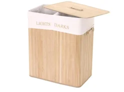 MCW Wäschekorb C21 63x55x34cm 100l Naturfarben