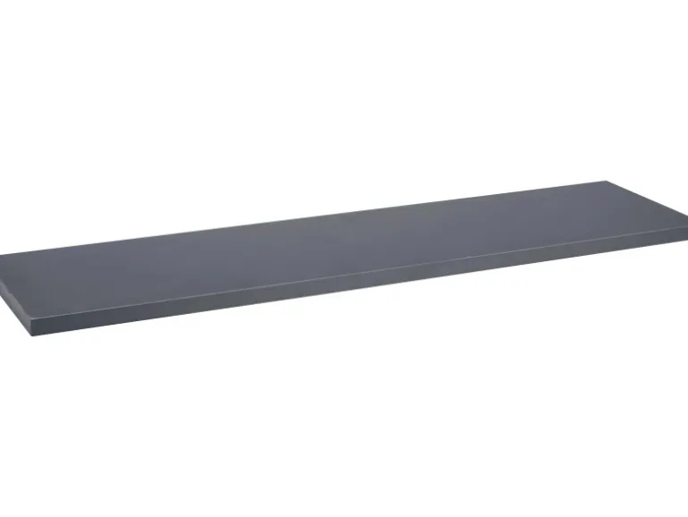 MDF-Wandregal Oldham 1,8 cm x 60 cm x 20 cm Anthrazit
