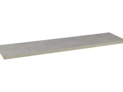 MDF-Wandregal Oldham 1,8 cm x 60 cm x 20 cm Betonfarben