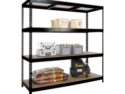 Mega Metall-Schwerlast-Steckregal Profi 200 x 200 x 70 cm FSC®