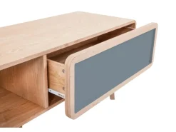 MeGusta FernsehTisch Grau Rechteckig (BxHxT) 120x45x60 cm TV Tisch Arturo