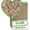 MeineHennen KÖRNER VITAL EXZELLENT Plus 15 Kg Premium Hühnerfutter Wachtelfutter Körnerfutter Geflügelfutter und Hennenfutter Alleinfutter