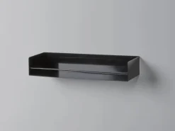Metall-Regal Kenn 7 cm x 40 cm x 12 cm Schwarz matt