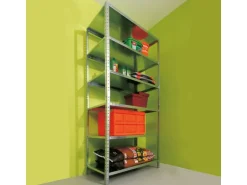 Metall-Schraubregal SR 100/65 Verzinkt 200 cm x 100 cm x 50 cm