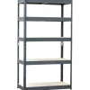 Metall-Schwerlastregal HEAVY Pulverbeschichtet 180 cm x 100 cm x 50 cm