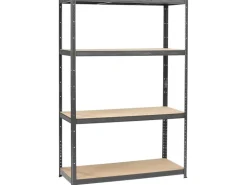 Metall-Schwerlastregal SL 120/200 Lackiert 180 cm x 120 cm x 50 cm