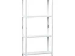 Metall-Steckregal MEDIUM Pulverbeschichtet 150 cm x 75 cm x 30 cm