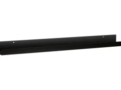 Metall-Wandregal Bix 80 cm x 9 cm x 6 cm Schwarz